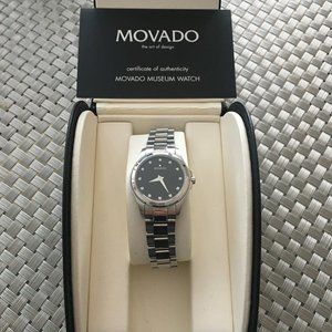 Movado womens watch Stainless steel, Water resistant, Sapphire crystal